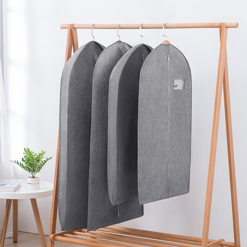 皮草衣服防尘罩貂皮大衣罩防尘袋家用收纳羽绒服西服套子挂式