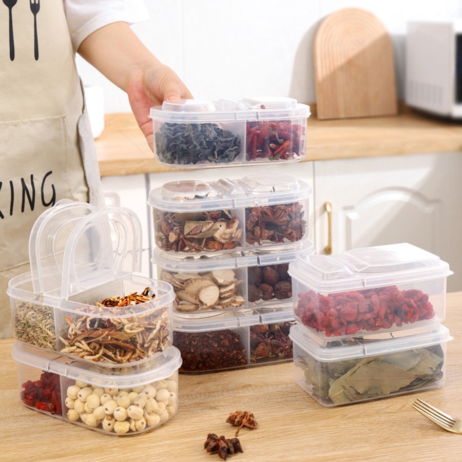 佐料香料收纳盒密封调料盒花椒厨房八角桂皮干辣椒家用分装盒