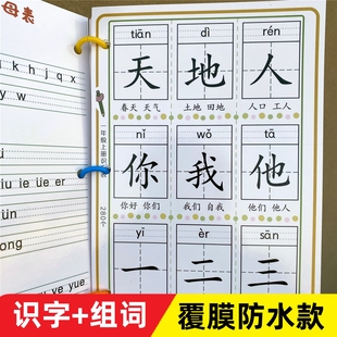 幼儿识字一年级识字表690字同步课标大字拼音幼儿园幼小衔接神器