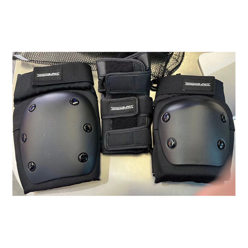 SNOWBOTS陆地冲浪板护具6件套防震缓冲护膝护肘护腕套装