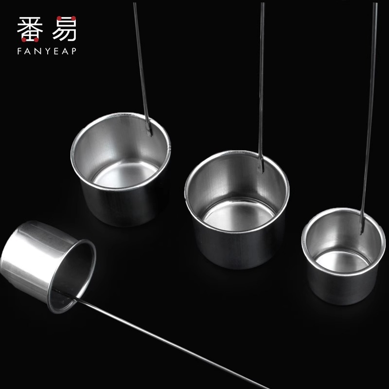 提酒器A1P243-厨房大号酒提长柄酒坛家用酒勺舀酒大口径漏斗不锈
