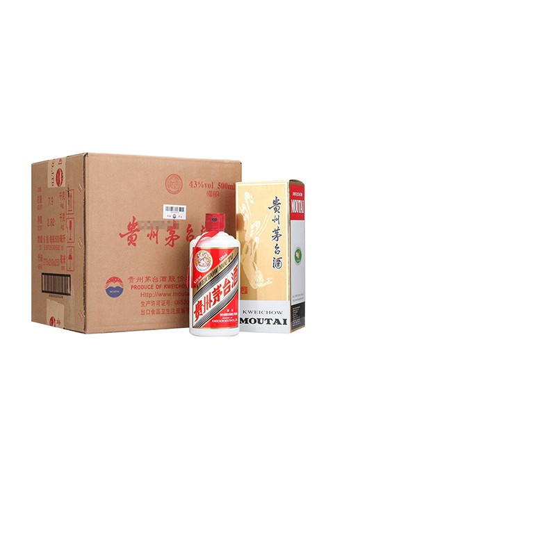 贵州飞天茅台酒43度500ml*6瓶