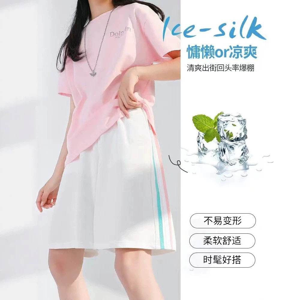 品牌专柜女童运动短裤休闲夏季