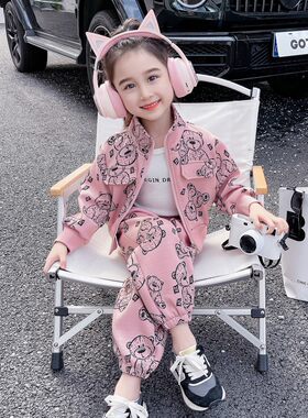 品牌专柜旗舰女宝宝两件套外套