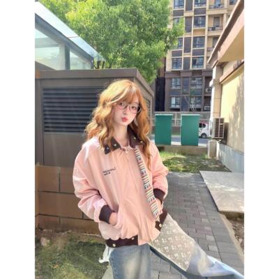 美式棒球服女2025新款早