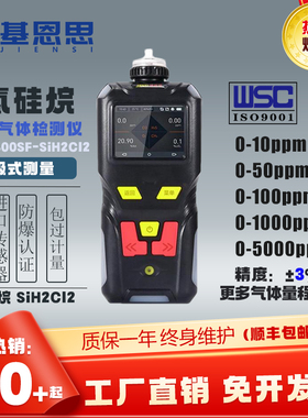基恩思泵吸MS400S-SiH2Cl2便携式二氯硅烷检测仪挥发泄漏报警器