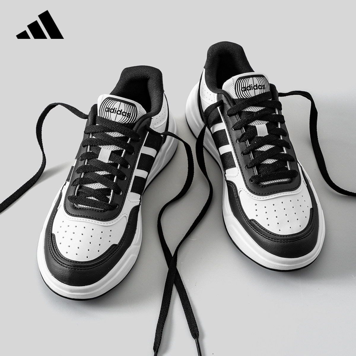adidas阿迪达斯板鞋男鞋女鞋官方正品2026新款休闲鞋运动鞋KI1497