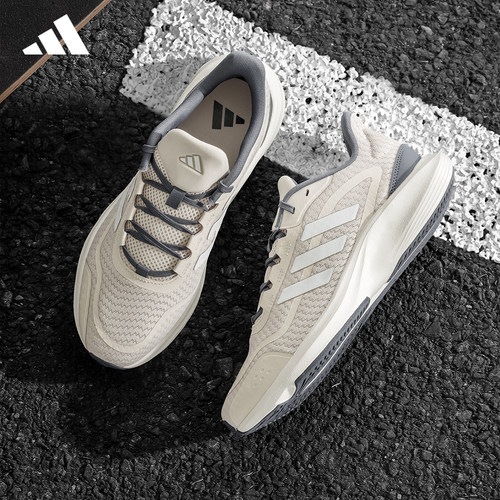 adidas阿迪达斯男鞋官方正品新款慢跑运动鞋透气休闲跑步鞋JP9792