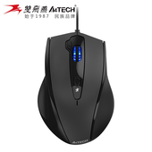 电 线静音办公绘图电竞游戏笔记本台式 双飞燕N 810FX滑鼠USB有线