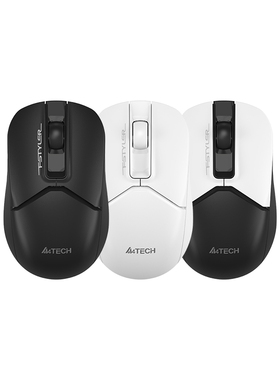 双飞燕FB12C无线蓝牙鼠标双模锂电池可充电办公便携收笔记本IPAD