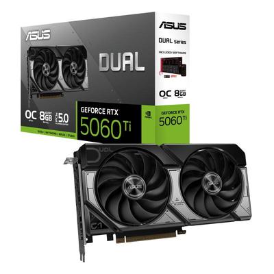 华.硕雪豹DUAL-RTX5060TI-O8G适用电竞台式机电脑游戏显卡