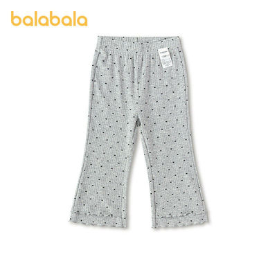 【balaOne】巴拉巴拉宝宝裤子春秋新款竹纤维儿童睡裤打底可外出