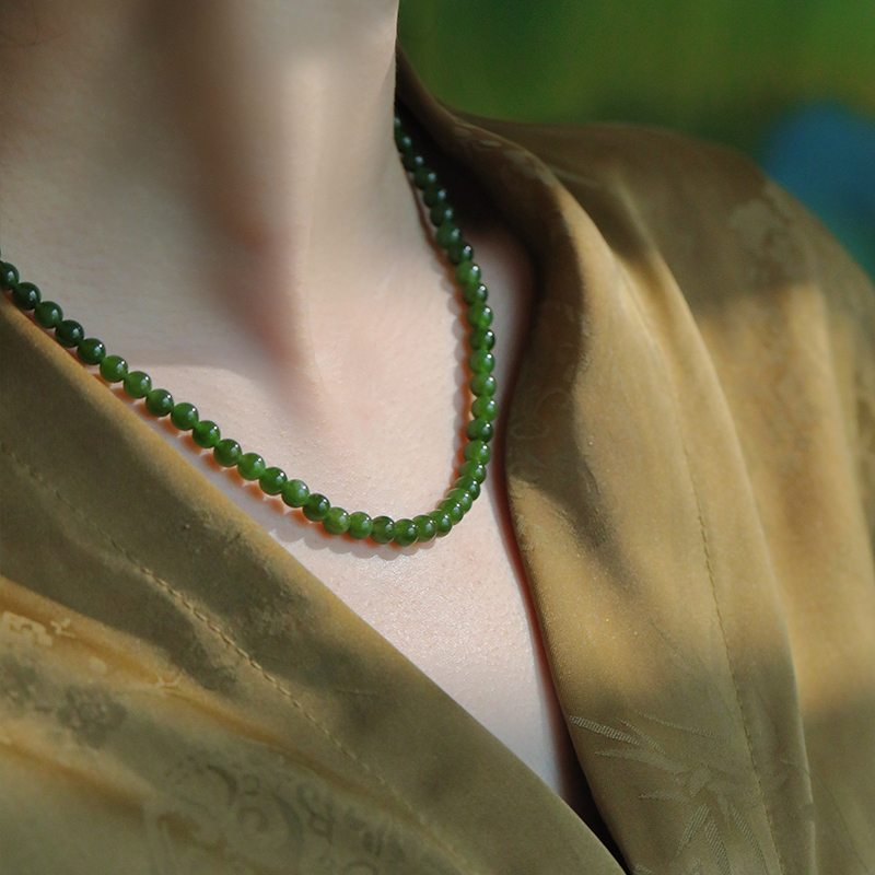 SUMOJEWEL碧玉新中式项链