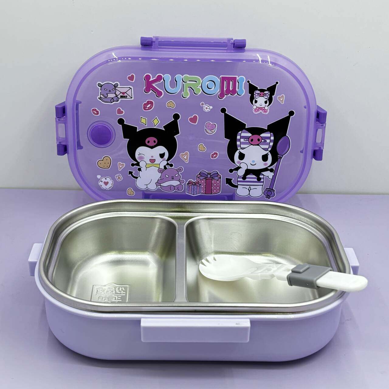 库洛米饭盒304不锈钢750ml