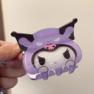 可爱卡通抓夹女鲨鱼夹