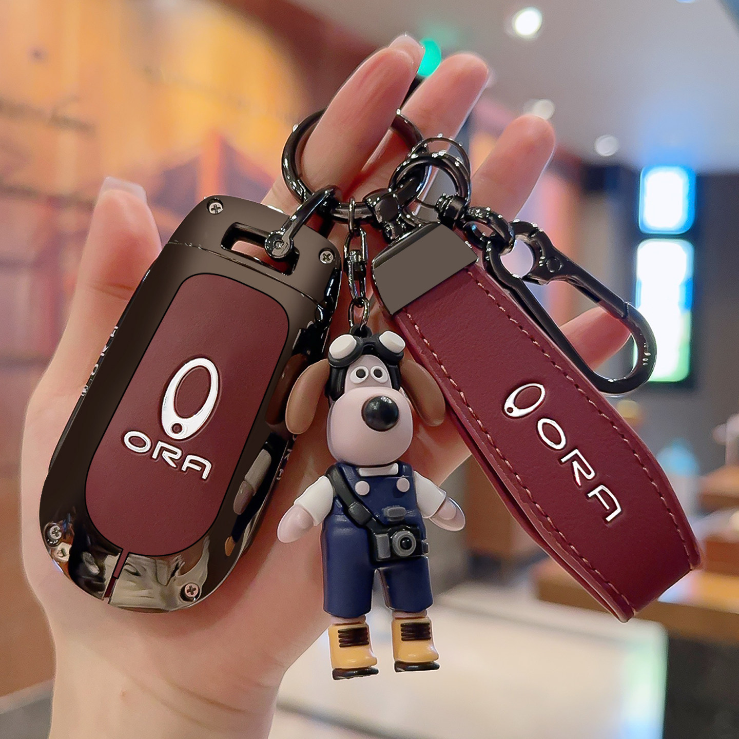 欧拉好猫钥匙套2026款欧拉5白猫女士闪电猫gt芭蕾猫遥控配饰壳扣,汽车用品/电子/清洗/改装,车用钥匙包,淘宝优惠券,粉丝福利购,淘宝优惠卷