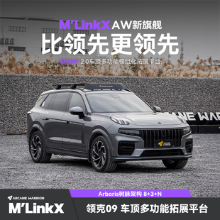 AW官旗领克09专用车顶行李架M 件用品 LinkX车顶平台必买配件改装