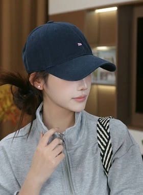 阿媛服配AT刺绣棒球帽女显脸小