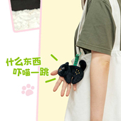 卡通毛绒小猫咪公仔书包挂件儿童学生钥匙扣配饰创意小礼品挂饰