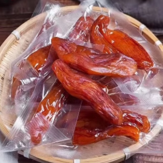 农家软糯带皮红薯干农家自制自晒番薯干网红零食独立倒蒸地瓜干