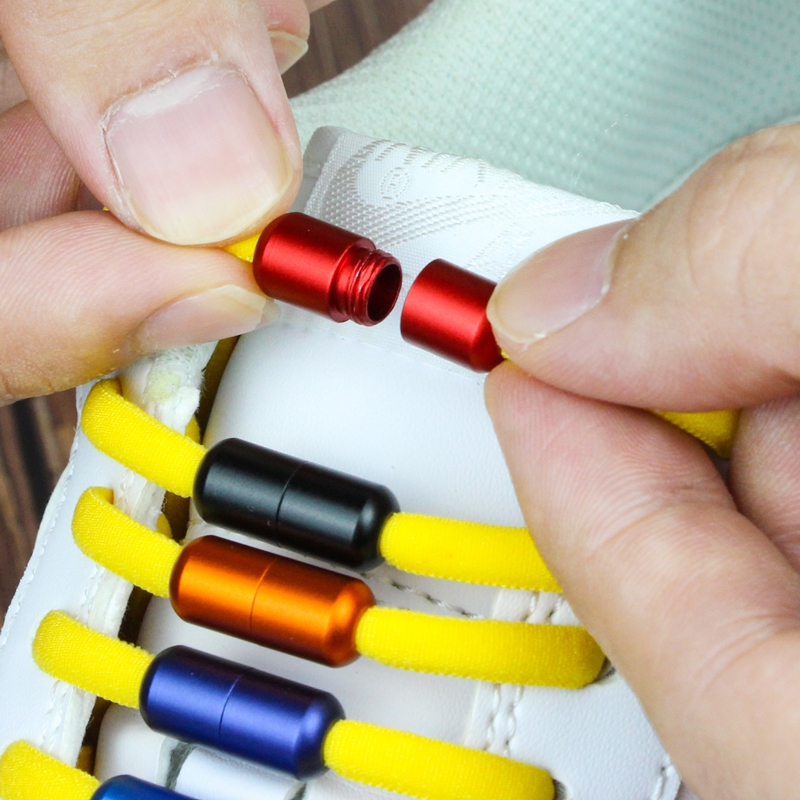 红豚免绑鞋带老人小孩都适用