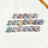 f136耳骨钉钛合金材质耳钉耳蜗钉唇钉鼻钉爆闪替换头医用内螺旋