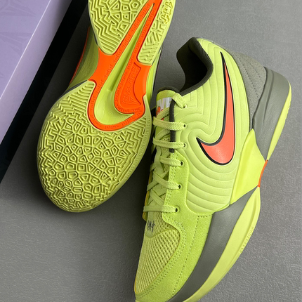 Nike耐克男鞋JA 2莫兰特二代青蜂侠绿橙低帮实战篮球鞋FD7327-701