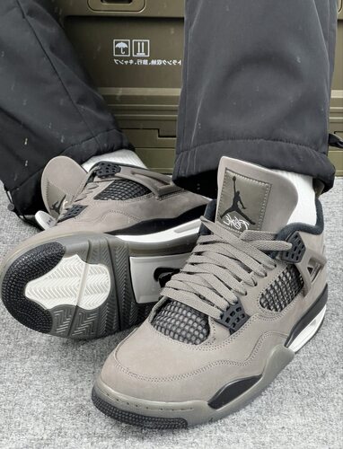 Jordan Air Jordan 4 Retro 时尚舒适 中帮 儿童篮球鞋IB4388-200