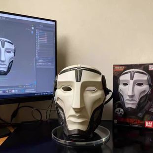 典狱长面具cos格赫罗斯面具cos三角洲模型三角洲cosplay面具白膜