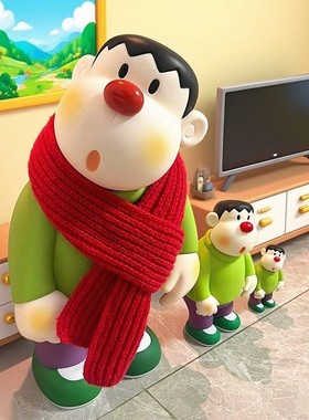 【年货节新年送礼】胖虎家族摆件