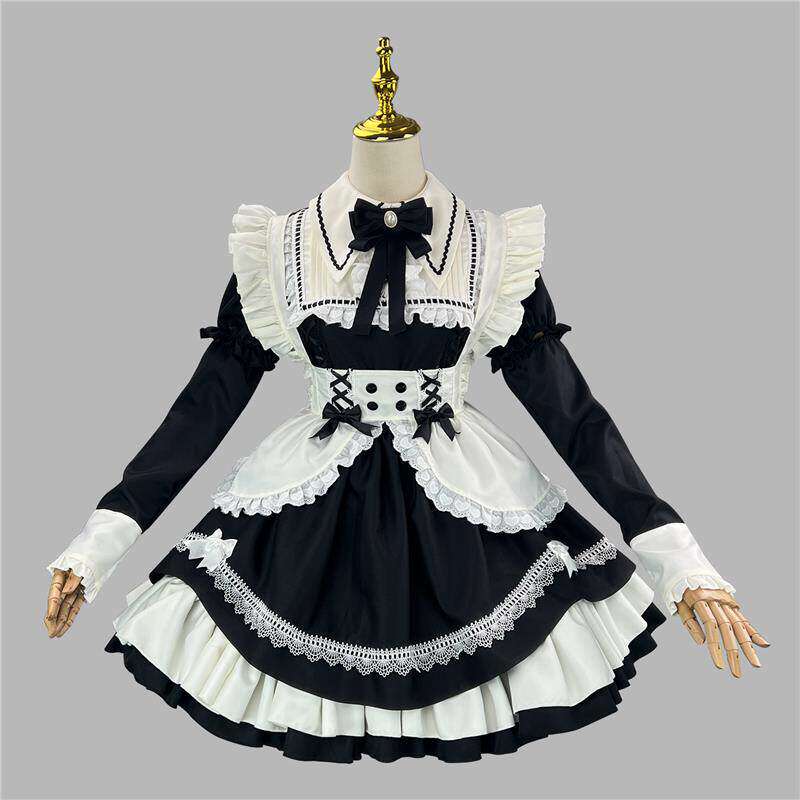 新品跨境满分女仆COS服