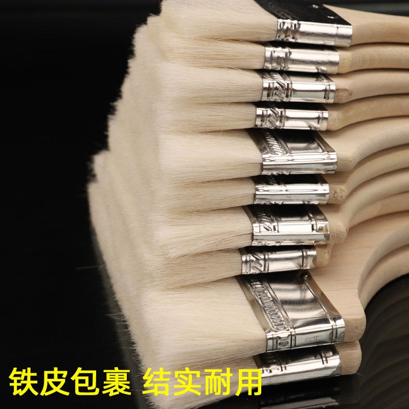 食品级羊毛刷烧烤油刷子厨房烙饼刷油酱用品工具家用烘焙小不掉毛