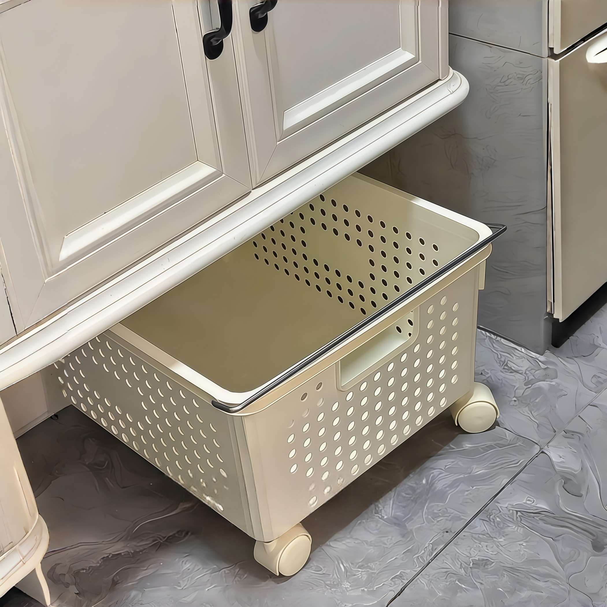 超级好用的浴室脏衣篓！