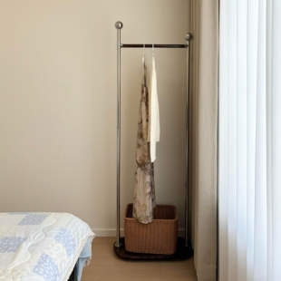 衣帽架落地卧室可移动2025新款加粗加厚多功能收纳衣帽架轻奢高级