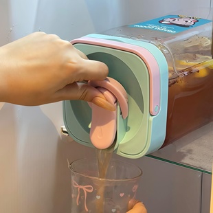 冰箱冷水壶带龙头夏天家用凉水泡壶耐高温食品级储水果茶汁饮料桶