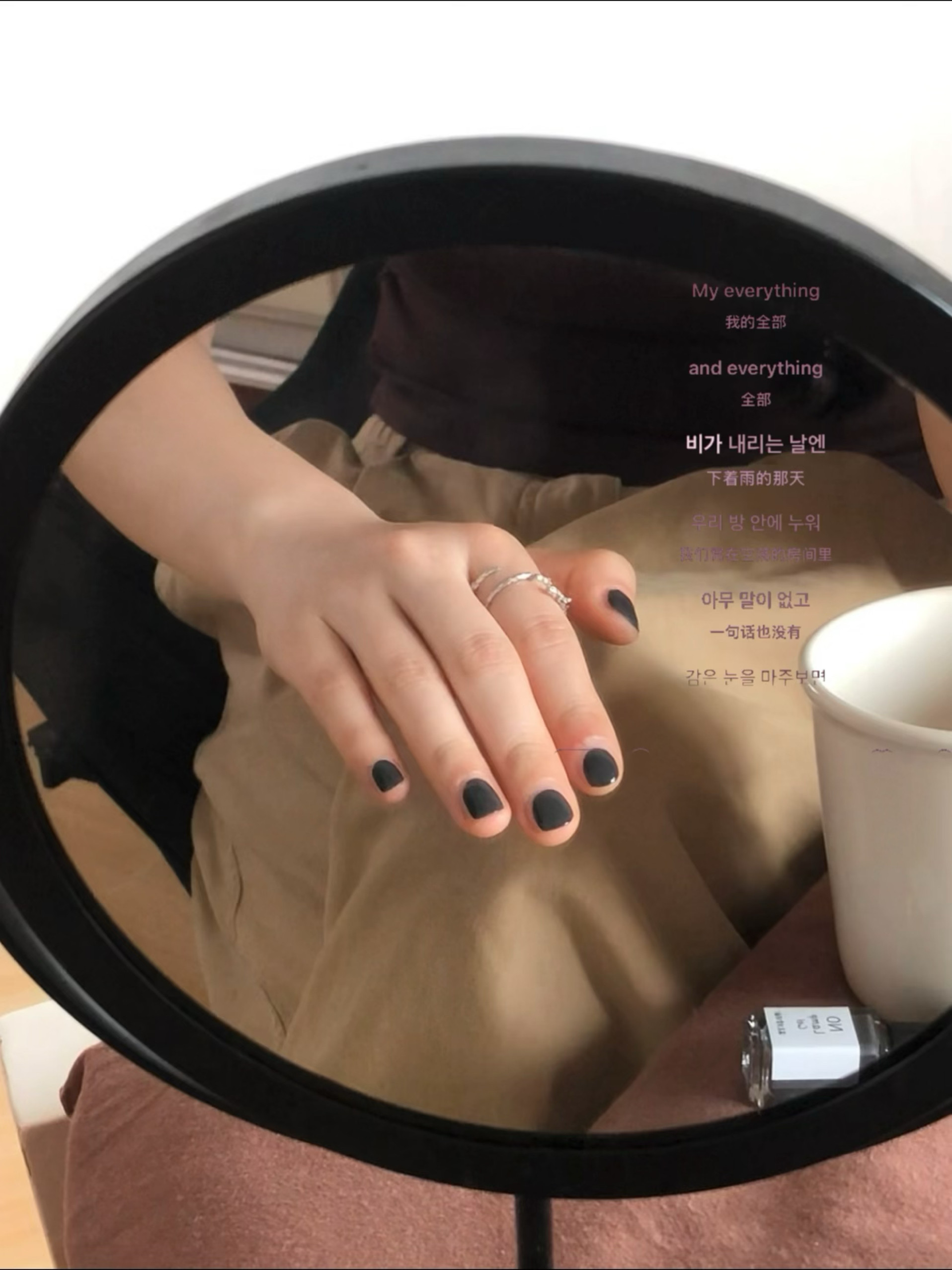 乌木椰子灰：指甲油极简格雷系 小众高级显白深灰色 持久免烤无味
