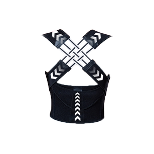 日本驼背矫正器男女士成人背部矫正青少年学生隐形矫姿带开肩神器