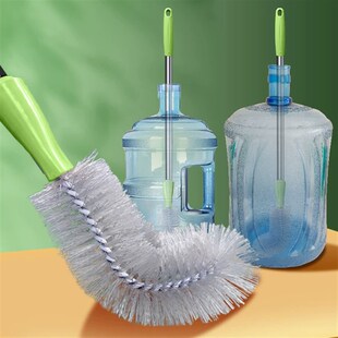 速发纯净水桶专用刷子神器长柄矿泉水饮弯机桶刷清洗水刷头清洁水