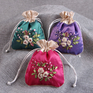 速发2024龙年端午节香包香囊空件子防疫平安福挂小袋袋香袋锦缎包