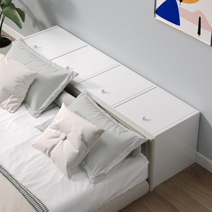 速发床头柜靠窄缝隙柜墙柜床边夹缝收纳柜置物柜榻榻米迷你小长条