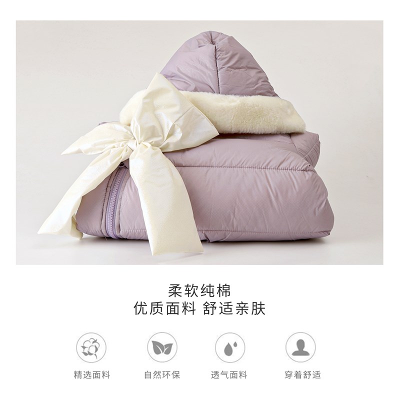 速发婴儿衣服秋冬棉服宝宝连体衣冬季加厚保暖新生婴幼儿冬装外出