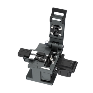 jilong南京吉隆光纤切割刀掌上型高精度热熔光缆切刀KL-22F通用三合一双夹具全自动回刀冷接热熔切纤刀