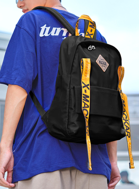 Mackar户外双肩包大容量书包男通勤休闲防水电脑包学生背包女旅行