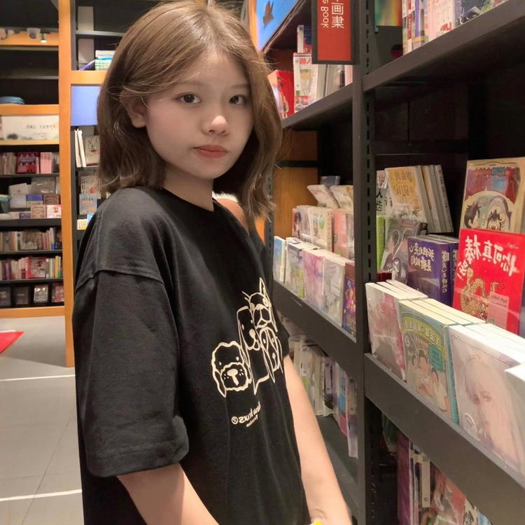 2025新款爆款卡通印花半袖ins潮