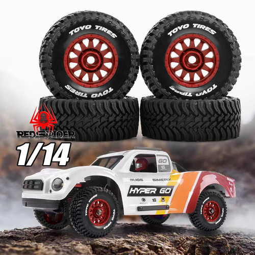 ARRMA1/14/16MOJAVE莫哈维LC美嘉欣14211海博星JJRC短卡轮胎W276