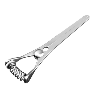 显微止血夹弹簧动静脉血管通路哈巴镊弹簧血管钳显微外科手术器械