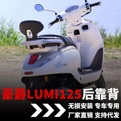 【豪爵lumi125】专用后靠背