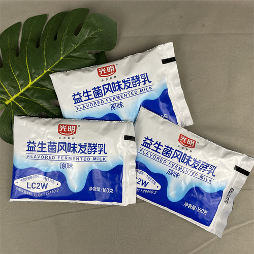 益生菌酸奶原味光明生牛乳