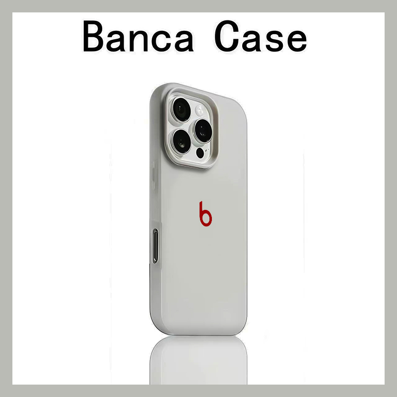 英文Beats适用苹果17promax手机壳iPhone16果冻二合一15简约14个性保护套13/12肤感磨砂防摔17air男女款xsmax