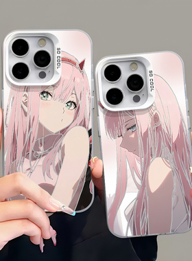 国家队02卡通少女适用于13苹果15promax手机壳iphone14新款15pro荣耀80高级感oppo华为mate60pro保护套vivo